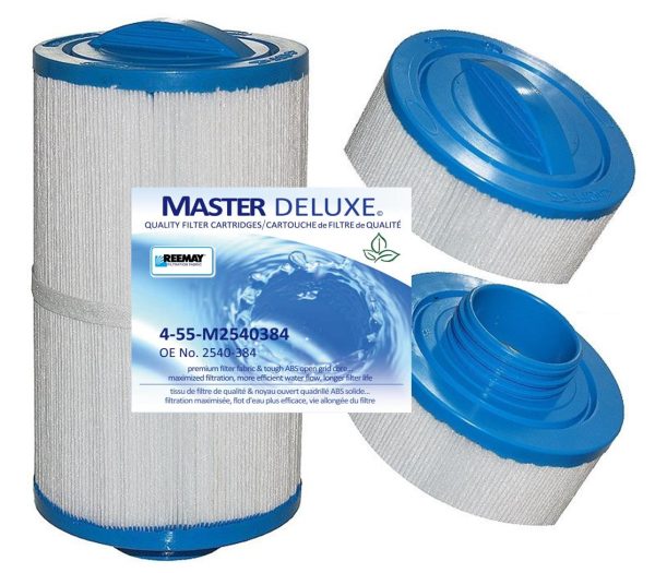Jacuzzi J400 25 sq.ft. Filter 2540384 Master Deluxe Filter Closed Top